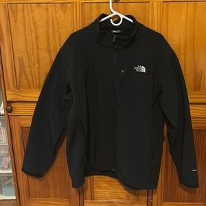 Fleece lined windbreaker jacket